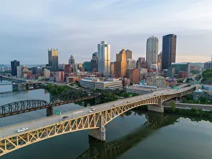 Pennsylvania Prints: Pittsburgh skyline, Pennsylvania, USA