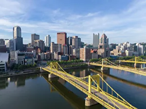 Eastern Usa Prints: Pittsburgh skyline, Pennsylvania, USA