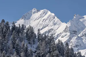 Piz Bernina, Engadine, Canton of Graubunden, Switzerland