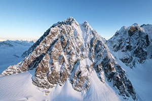 Mountain Peak Prints: Piz Roseg, Valmalenco, Sondrio Province, Valtellina, Lombardy, Italy