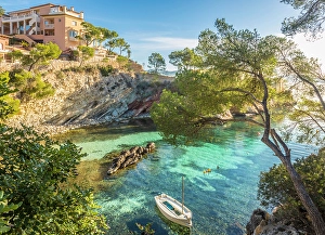 In The Morning Prints: Platja Calo de ses Llisses, Cala Fornells, Mallorca, Balearic Islands, Spain