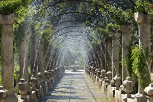 Play of Water in the Jardins Alfabia, Majorca, Balearics, Spain