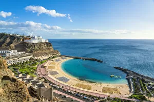Images Dated 29th April 2020: Playa Amadores, Puerto Rico, Mogan, Gran Canaria, Canary Islands, Spain