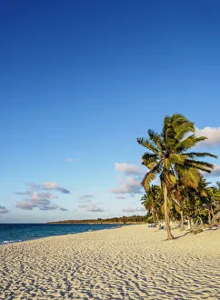 Playa Esmeralda at sunset, Holguin Province, Cuba