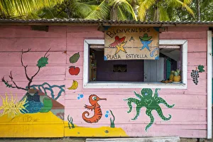 Playa Estrella (Starfish beach), Colon island, Bocas del Toro province, Panama