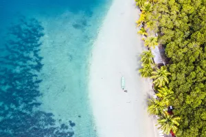 Landmarks Prints: Playa Estrella (Starfish beach), Bocas Del Toro, Panama, Central America