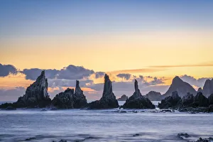 Playa Gueirua, Santa Marina, Asturias, Spain. La Forcada (The Pitchfork