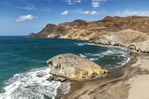 Playa de Monsul, Cabo de Gata, Almeria, Andalusia, Spain