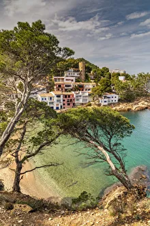 Playa Sa Tuna, Begur, Costa Brava, Catalonia, Spain
