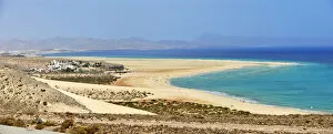 Playa de Sotavento de Jandia. Fuerteventura, Canary Islands