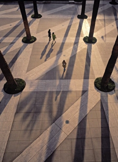Down Town Prints: Plaza, 5th Street