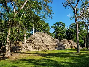 Plaza B Prints: Plaza B, Cahal Pech Archaeological Reserve, San Ignacio, Cayo District, Belize