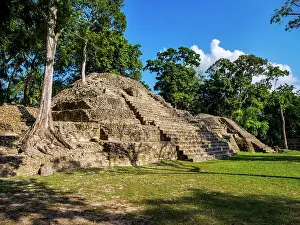 Archeology Prints: Plaza B, Cahal Pech Archaeological Reserve, San Ignacio, Cayo District, Belize