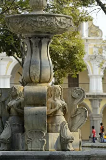 Images Dated 22nd May 2013: The Plaza in the city of Antigua, Guatemala, Central America