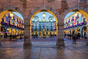 Serrans Prints: Plaza del Mercado Chico, Avila, Castile and Leon, Spain
