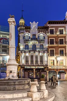 Images Dated 7th June 2018: Plaza del Torico square, Teruel, Aragon, Spain