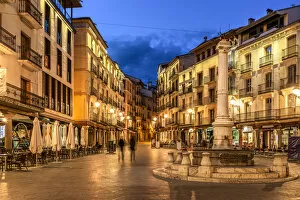 Images Dated 7th June 2018: Plaza del Torico square, Teruel, Aragon, Spain