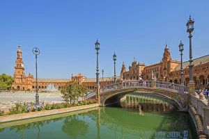Plaza de Espana, Sevilla, Andalusia, Spain