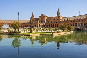 Plaza de Espana, Sevilla, Andalusia, Spain