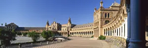 Plaza de Espana, Seville, Andalucia, Spain