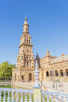 Plaza Espana, Seville, Andalusia, Spain