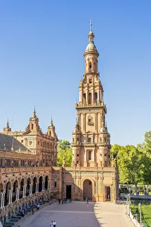 Plaza Espana, Seville, Andalusia, Spain