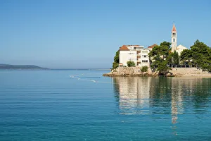 Plaza Kotlina Prints: Plaza Kotlina, Bol, Brac, Damatia, Adriatic Coast, Croatia