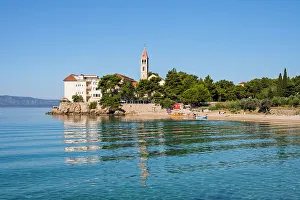 Plaza Kotlina Prints: Plaza Kotlina, Bol, Brac, Damatia, Adriatic Coast, Croatia