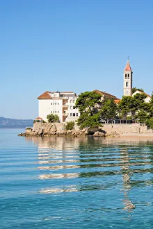 Plaza Kotlina Prints: Plaza Kotlina, Bol, Brac, Damatia, Adriatic Coast, Croatia