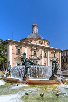 Plaza de la Virgen, Valencia, Comunidad Valenciana, Spain