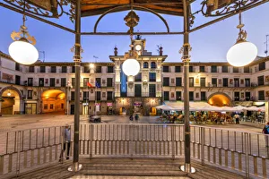 Plaza de los Fueros, Tudela, Navarre, Spain