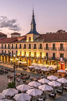 Top View Collection: Plaza Mayor, Leon, Castile and Leon, Spain