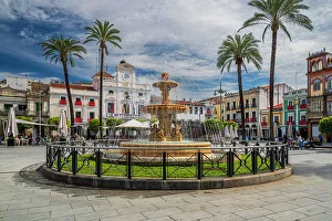 Serrans Prints: Plaza Mayor, Merida, Extremadura, Spain