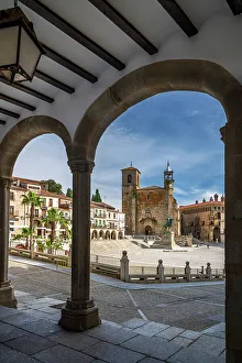 Plaza Mayor, Trujillo, Extremadura, Spain