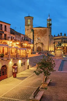 Townscape Prints: Plaza Mayor, Trujillo, Extremadura, Spain