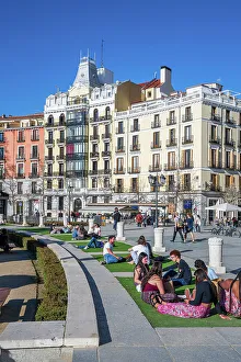 Plaza De Oriente Prints: Plaza de Oriente, Madrid, Spain