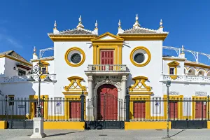 Plaza de toros de la Real Maestranza de Caballeria de Sevilla, Seville, Andalusia, Spain
