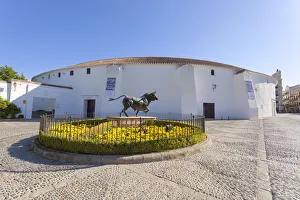Southern Spain Prints: Plaza de Toros, Ronda, province of Maalaga, Andalusia, Spain