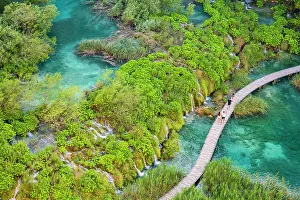 Boardwalks Prints: Plitvice Lakes National Park, Croatia