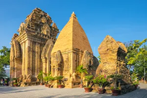 Po Nagar temple Cham towers, Nha Trang, Khanh Hoa Province, Vietnam