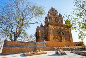 Po Ro Me temple ruins, 17th centrury Cham tower, Ninh Phuoc District, Ninh Thuan Province