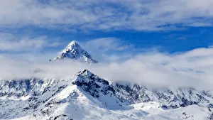 Monviso Prints: Po valley, cuneo, piedmont, italy. Monviso mountain