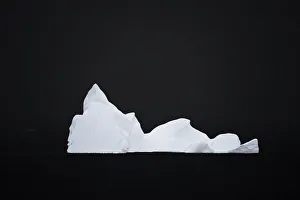 Polar Region Prints: Poalr Bear in iceberg off Ellesmere Island, Nunavut, Canada, Arctic Circle
