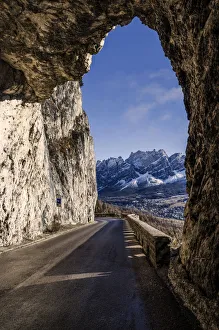Tunnel Prints: Pocol, Cortina d Ampezzo, Dolomiti, Dolomites, Veneto, Italy