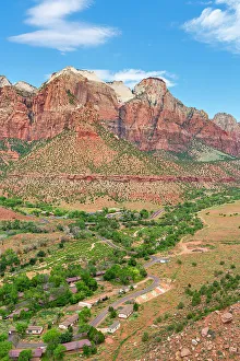 Hiking Trail Prints: Point Petty mountain seen from Watchman Trail