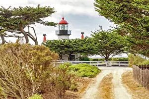 Monterey Prints: Point Pinos Lighthouse - the oldest continuously operating lighthouse on the West Coast