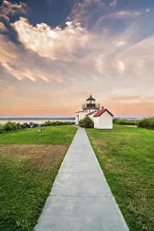 West Coast Prints: Point No Point Lighthouse, Hansville, Washington, USA