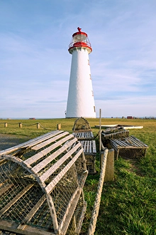 Point Prim Lighthouse Prints: Point Prim Lighthouse, Prince Edward Island, Canada