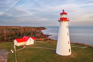 Point Prim Lighthouse Prints: Point Prim Lighthouse, Prince Edward Island, Canada