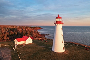 Point Prim Lighthouse Prints: Point Prim Lighthouse, Prince Edward Island, Canada